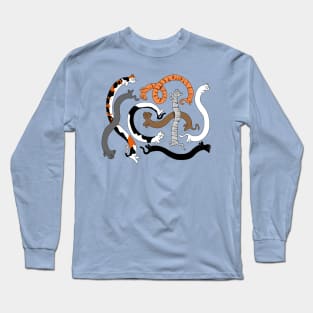 noodle cats Long Sleeve T-Shirt